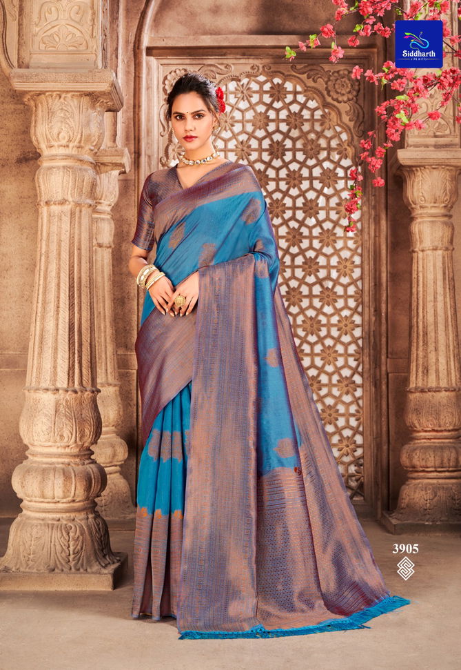 Siddharth Silk Pattu Vol 1 Wholesale Banarasi Silk Sarees Catalog